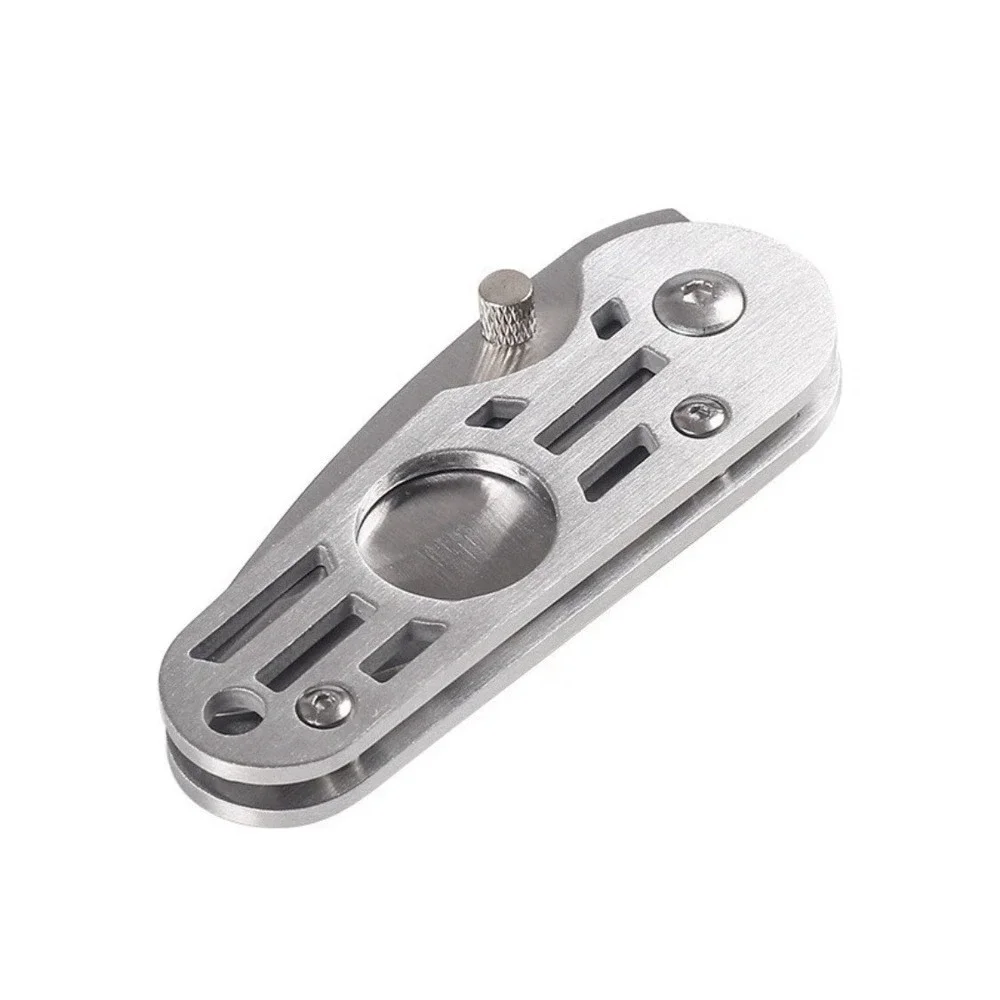 Stainless Steel Cigar Cutter  Pocket Cigar Puncher Travel  Scissors New